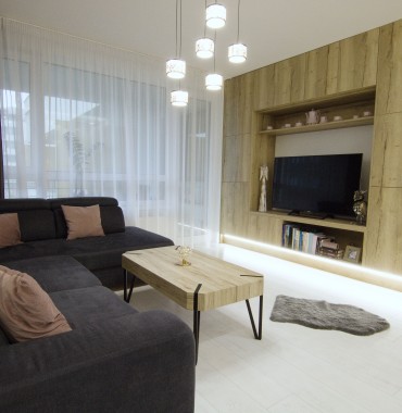 Na predaj krásny,  zariadený 3 izbový byt v bytovom komplexe  Arbória v Trnave.
